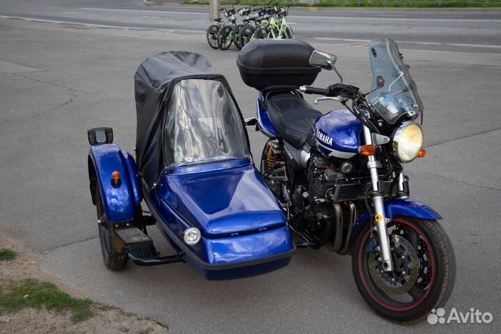 Yamaha XJR1300 c коляской