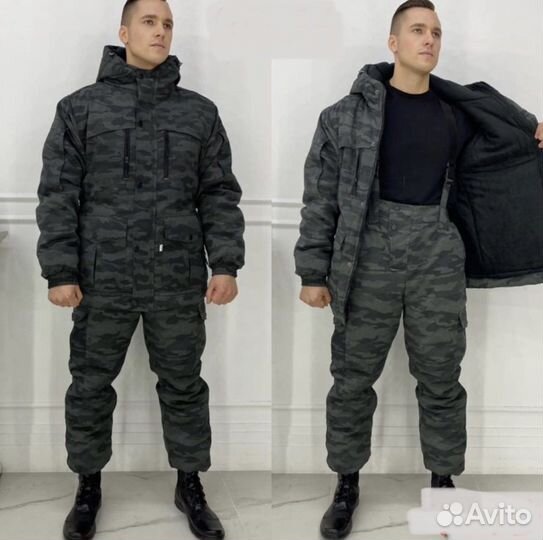 Зимний костюм мужской