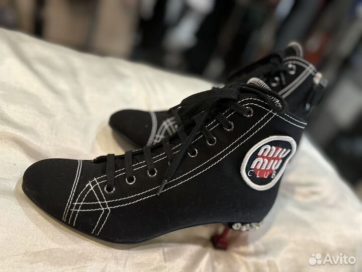 Ботильоны miu miu оригинал