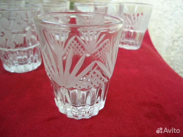 Стопки хрустальные СССР