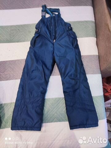 Болоневые штаны. Полукомбинезон