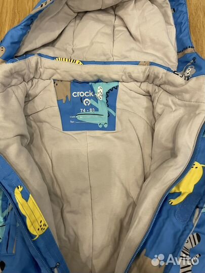 Комбинезон демисезонный для мальчика 74-80