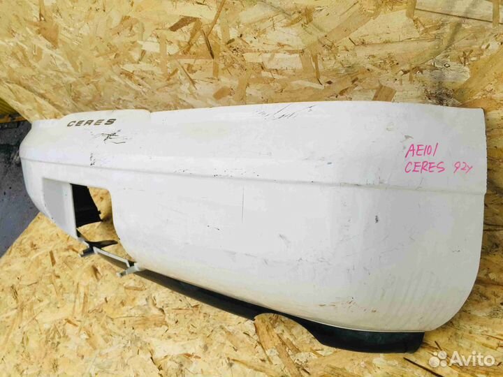 Бампер задний Toyota Corolla Ceres AE100AE101 Белы