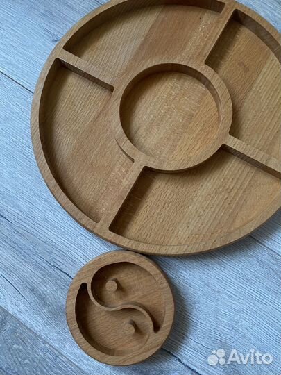 Менажница деревянная подарк