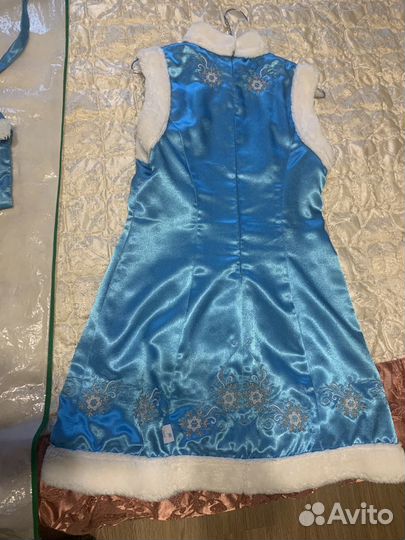 Костюм снегурочки женский