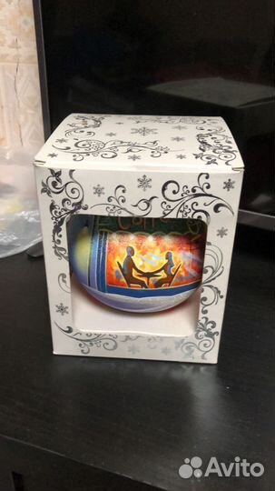 Снежный шар новогодний