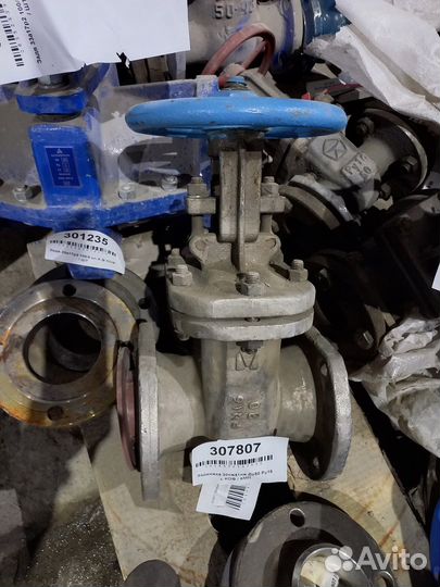 Задвижка 30нж41нж Ду80 Ру16 с коф