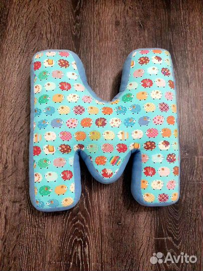 Буквы подушки