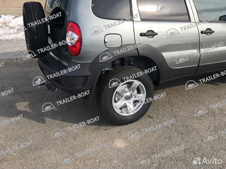 Фаркоп на Лада Нива Тревел 2021-XX, под квадрат, 45356