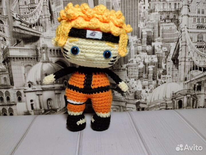 Вязаная игрушка Наруто Naruto