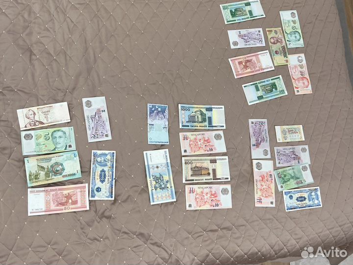 Банкноты из разных стран