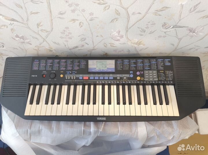 Синтезатор yamaha psr 78