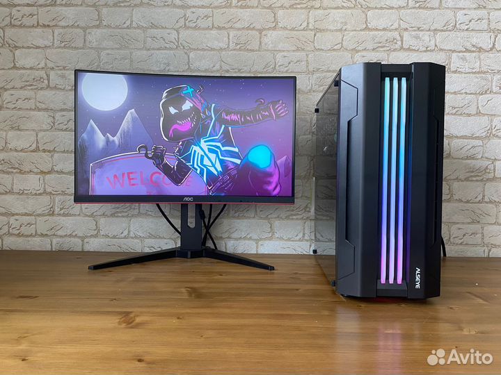 Игровой компьютер intel i3 12100f, GTX 1660ti, 16g