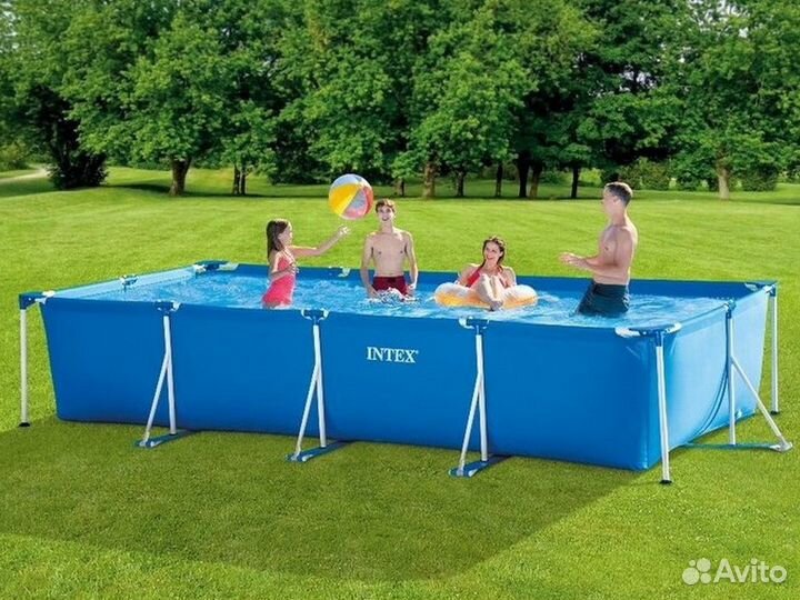 Кapкaсный баcсейн 450х220х84 см