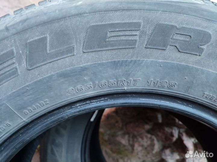 Bridgestone Dueler H/T 684II 265/65 R17 112S