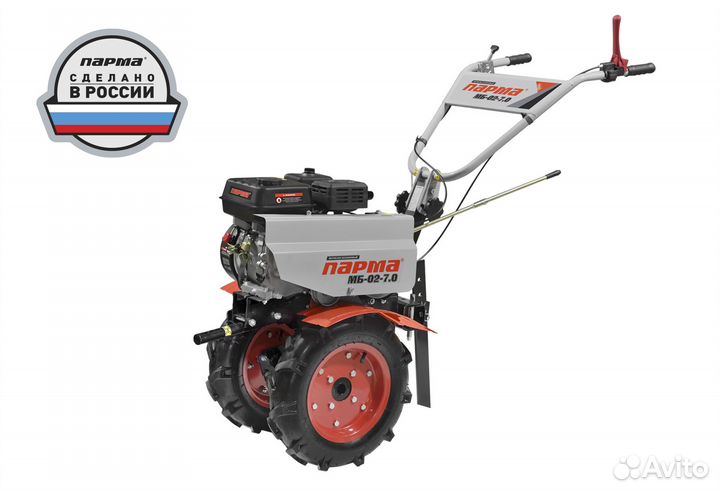 Мотоблок бензиновый Парма мб-02-7.0