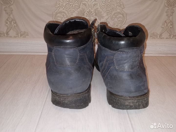 Ботинки зимние натуральные 44.5р