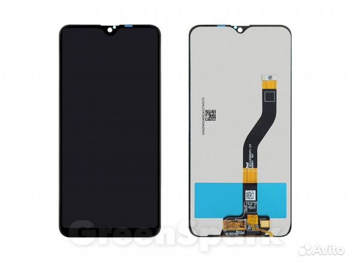 Дисплей для Samsung A107F Galaxy A10s +тач черны