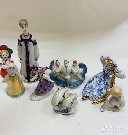 Статуэтки. Сысерть. СССР. Фарфор