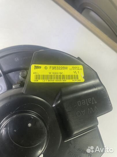 Моторчик печки Ауди А3 8Р