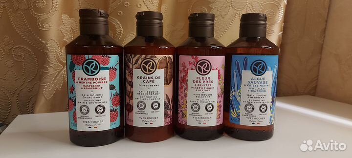 Гель для душа и ванны, Ив Роше, yves rocher