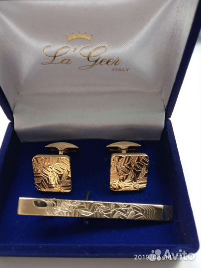 Запонки новые Италия