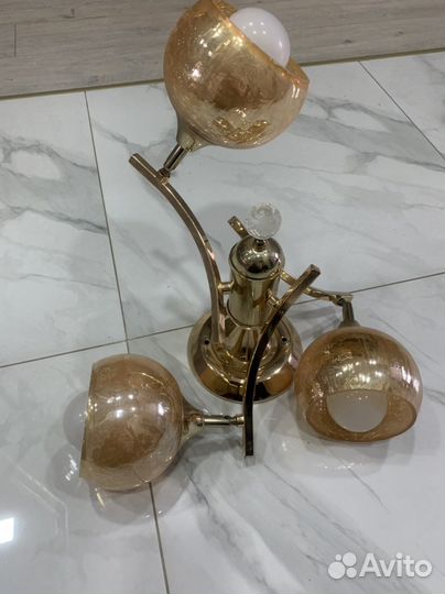 Люстра потолочная подвесная бу