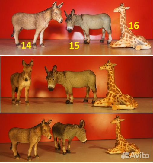 Фигурки животных (Schleich) и (Collecta)