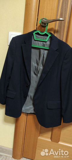 Пиджак школьный для мальчика 122 128