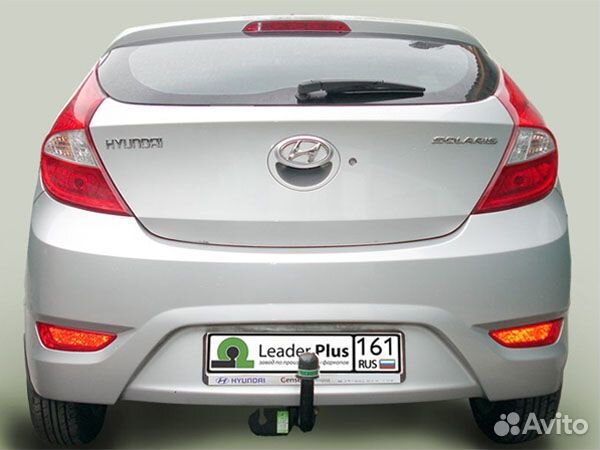 Фаркоп Hyundai Solaris 2010-2017 / Kia Rio 2011