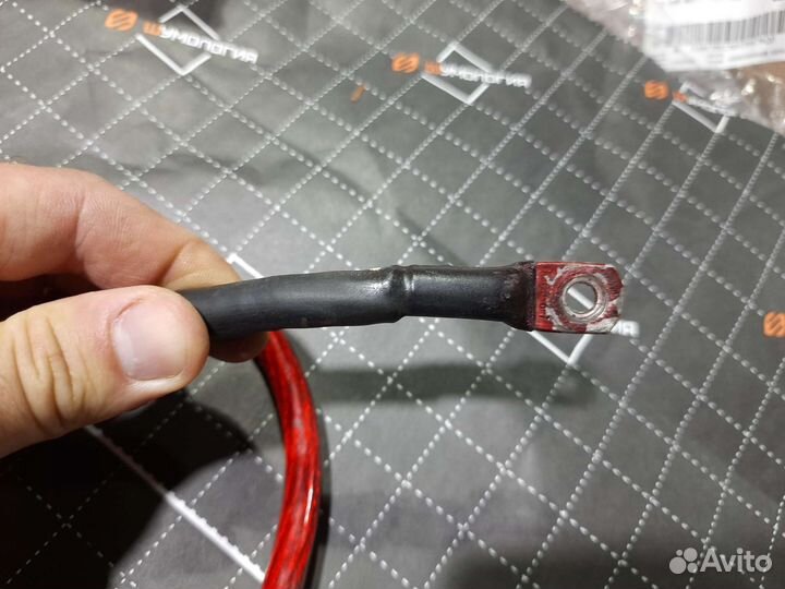 Силовой провод 4 Ga омедненный алюминий