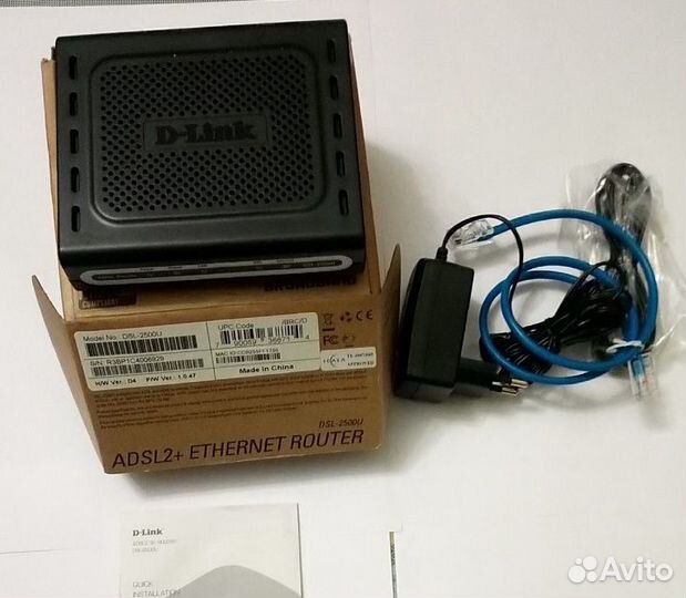 Модем DSL-2500U adsl2+