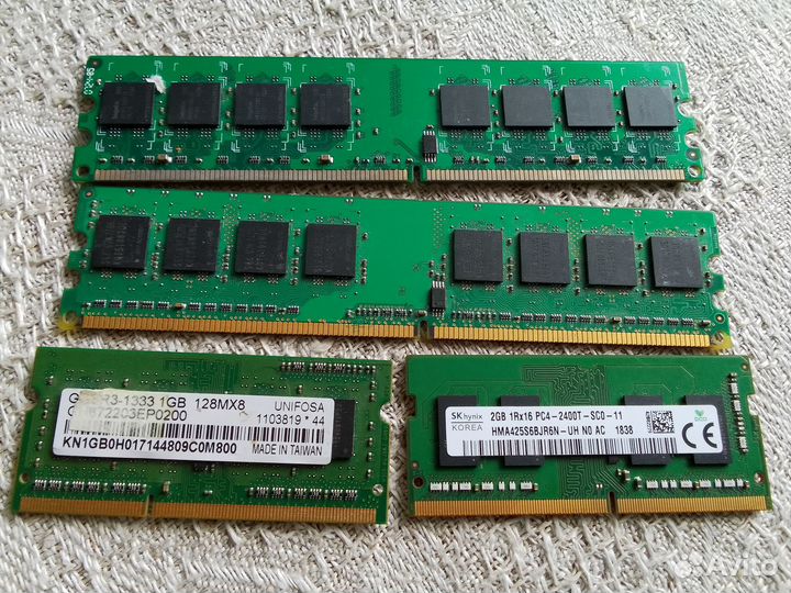 Оперативная память для компьютера (чипы)