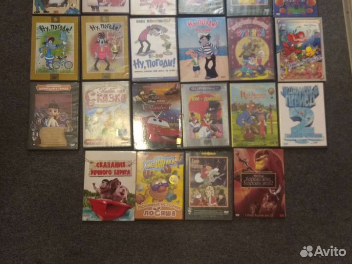 Dvd диски мультфильмы