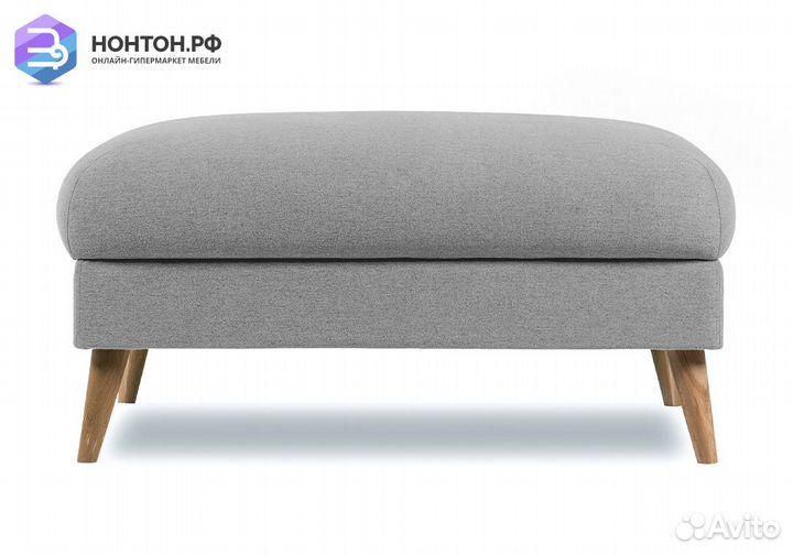 Банкетка Верден серая