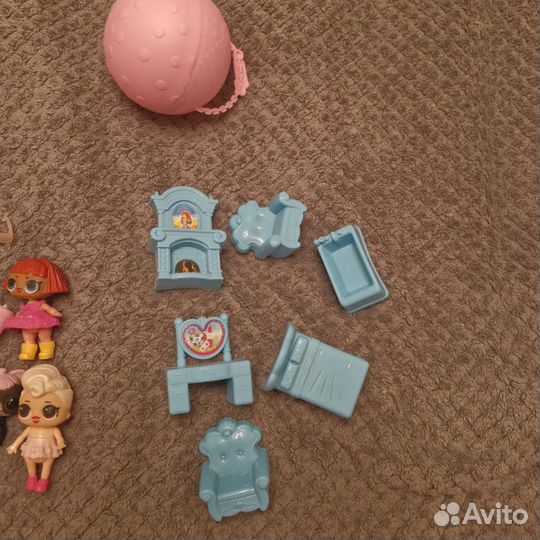 Куклы и замок (пакетом)