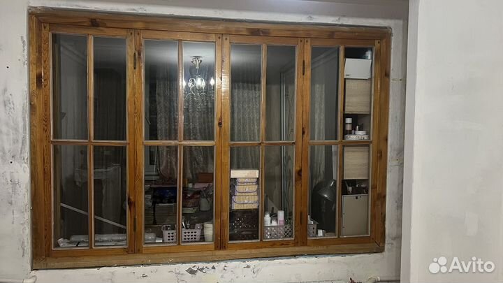 Оконная рама межкомнатная