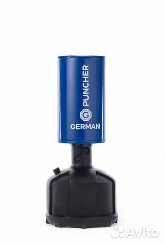 Боксерский мешок German Puncher синий
