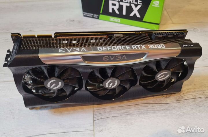 Видеокарта RTX3090 24GB evga FTW3