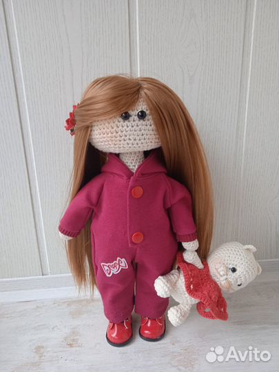 Вязаная кукла