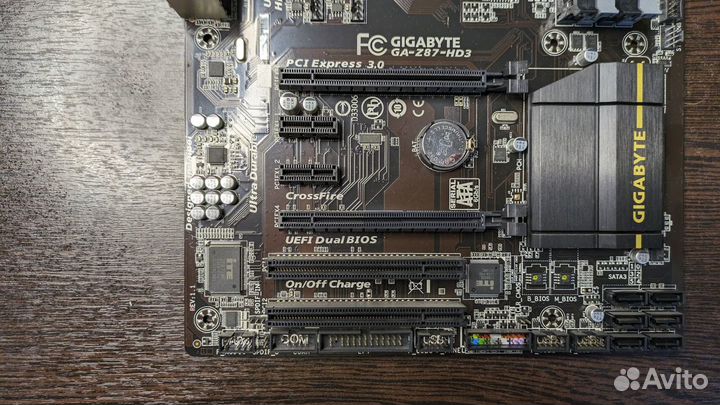 Материнская плата ATX S1150 gigabyte Z87