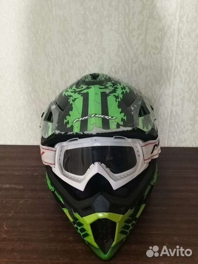 Мото шлем эндуро