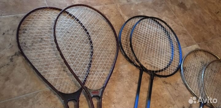 Ракетки для бадминтона (6 штук)