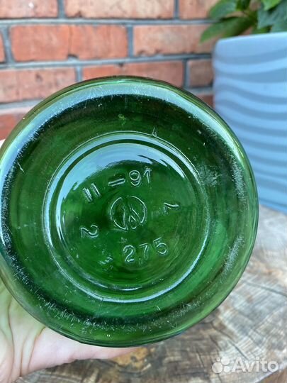 Бутылка 2,75 старинная