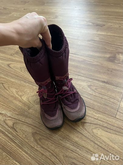 Зимние сапоги ecco