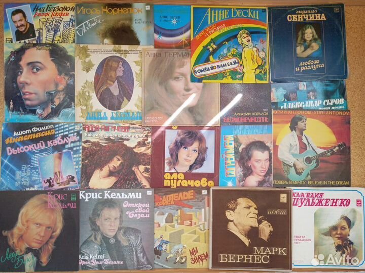Пластинки виниловые новые и б/у