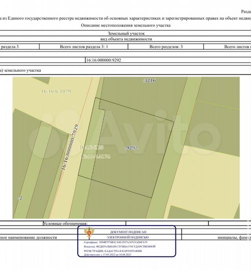 Участок 6,5 сот. (СНТ, ДНП)