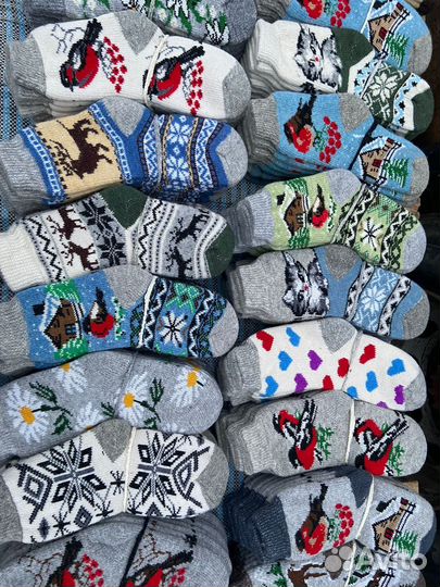 Шерстяные носки