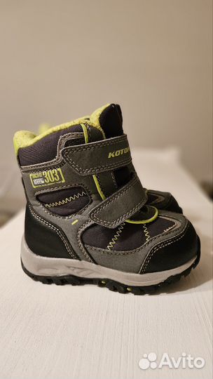 Утепленные детские ботинки