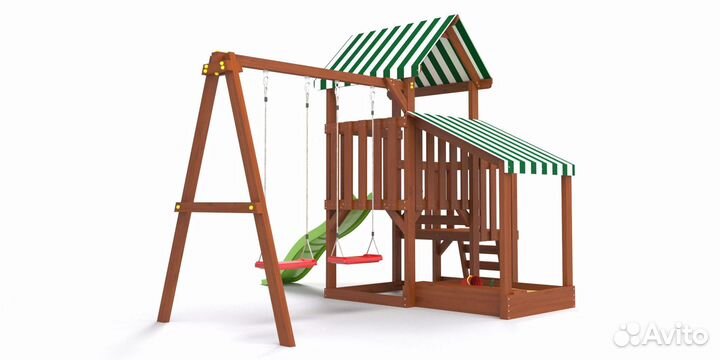 Детская уличная площадка для всей семьи доставка